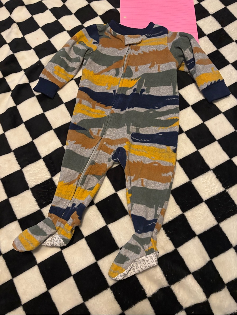 9 month carters fleece sleeper for fall and winter
